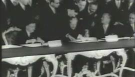 Österreich ist frei! Unterzeichnung des Staatsvertrags 1955