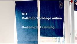 DIY Dachfenster Vorhang / Rollo / Raffrollo nähen – Kostenloses Schnittmuster