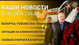 Новости: визит Лукашенко в Узбекистан; зачем идти на выборы; серьезное ДТП; зубров посчитали