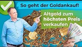 So geht Goldankauf - Altgold zum höchsten Preis verkaufen