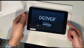 Denver Android Tablet 9“ Zoll TAQ-90083 16GB 1GB RAM 2MPx Kamera Unboxing