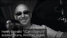 Henry Spinetti "I Can't Stand It" Isolated Drums