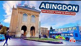 ABINGDON ON THAMES | The oldest town in England