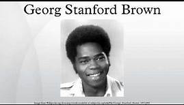 Georg Stanford Brown