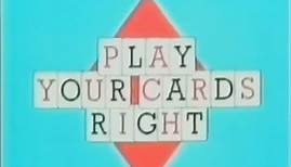 Play Your Cards Right (30.08.1985) Series 7 Premiere