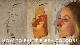 How to Paint Flesh Colours Using the Zorn Palette