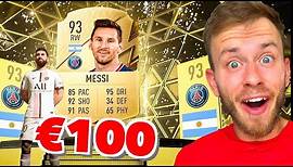 Ich habe 100€ in FIFA Packs investiert & _______ gezogen! 👀