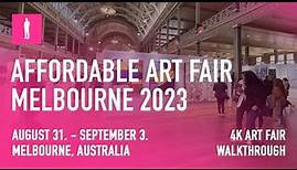 Affordable Art Fair Melbourne 2023 - 4K Walkthrough