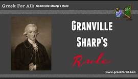 Granville Sharp Rule