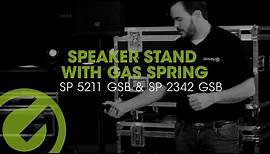 Gravity® Speaker stand with gas spring - SP 5211 GSB & SP 2342 GSB
