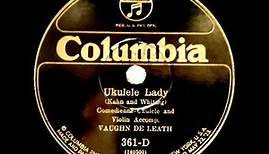 1925 HITS ARCHIVE: Ukulele Lady - Vaughn De Leath