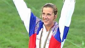 Sally Gunnell wins 400m Hurdles Gold - Barcelona 1992 Olympics