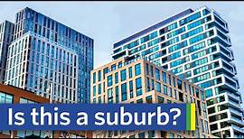 What is a suburb?