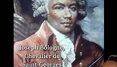 Joseph Bologne, Chevalier de Saint-Georges