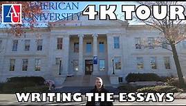 American University Tour [4K] + Essay Tips #americanuniversity #collegetour #essay