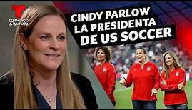 Cindy Parlow, presidenta de la US Soccer revela cómo ha asumido los retos | Telemundo Deportes