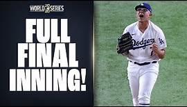 Full Final Inning of World Series Game 6 as Dodgers try to win 2020 World Series!
