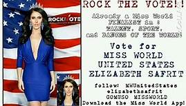 Elizabeth Safrit Miss United States 2014 Live from Miss World Ask the Crown December 7, 2014