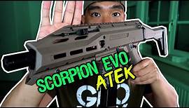 CZ Scorpion EVO 3 ATEK Airsoft Review | Deutsch