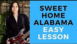 Beginner Guitar Lesson Sweet Home Alabama by Lynyrd Skynyrd