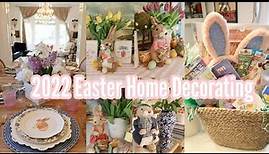 ✨NEW✨ 2022 EASTER HOME DECORATIONS // HOME TOUR // GARDENING EASTER BASKETS // DECORATING IDEAS