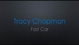 Tracy Chapman Fast Car Lyrics