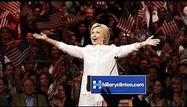 Hillary Clinton erklärt sich zur demokratischen Präsidentschaftskandidatin