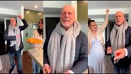 Bruce Willis Sings with Family in MOVING 68th Birthday Video