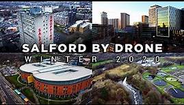 Salford By Drone - Greater Manchester, UK (HD)