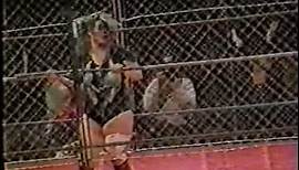 1991.01.23 Bull Nakano vs. Yumiko Hotta (Steel Cage Match, Handheld)