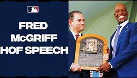 FULL SPEECH: Fred McGriff is immortalized in Cooperstown!