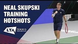 "Wow, wow, wow!" 🤩 | Neal Skupski GB Davis Cup Training Hotshots