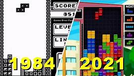 Evolution of Tetris Games 1984-2021