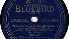 Elton Britt - I'm All That's Left Of The Old Quartette / Ridin' With My Gal