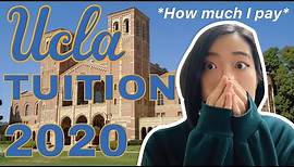 HOW MUCH DOES IT COST TO STUDY AT UCLA// Tuition at UCLA in 2020