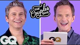 Neil Patrick Harris and David Burtka Take a Couples Quiz | GQ