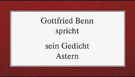 Gottfried Benn „Astern“ (1936) I