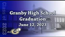 Granby High School Graduation 2023
