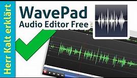 WavePad Audio Editor Anleitung: Einstieg und einfache Aufnahmen (Tutorial aus Deutsch)