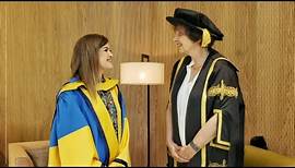 Orla Tinsley receives honorary Doctorate of Literature from UCD