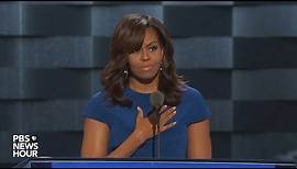 Watch first lady Michelle Obama’s full speech at the 2016 Democratic National Convention