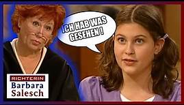 Carlotta (9) löst den Fall: "Die haben sich geküsst!" | 2/2 | Richterin Barbara Salesch | SAT.1