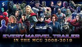 ALL Marvel Cinematic Universe Trailers - Iron Man (2008) to Avengers: Endgame (2019)