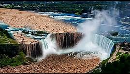 Zum Ersten Mal Seit 12.000 Jahren Wurden Die Niagarafälle Trockengelegt!
