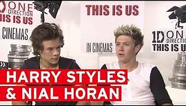 One Direction This Is Us: Harry Styles & Niall Horan interview