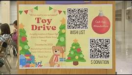 Maumee High School students collect toys for foster children