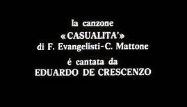 Eduardo De Crescenzo - "Casualità" (1985) OST film "Fatto su misura"