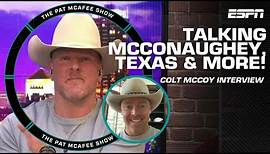 Former Texas QB Colt McCoy on Sugar Bowl, Matthew McConaughey, Kyler Murray & more! [FULL INTERVIEW]