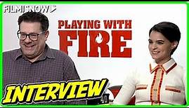 PLAYING WITH FIRE | Andy Fickman & Brianna Hildebrand talk about the movie - Official Interview