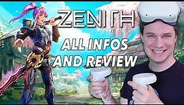 ZENITH - Level Cap Reached! All Infos And My Review!